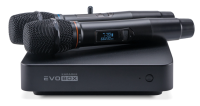 Комплект караоке система с микрофонами Evolution EVOBOX Plus Graphite